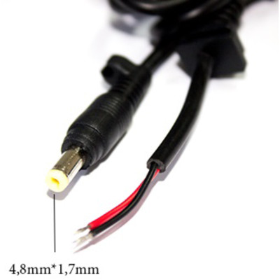 SLine DC Kablo Ölçü:4,8*1,7mm SLine DC Kablo Ölçü:4,8*1,7mm